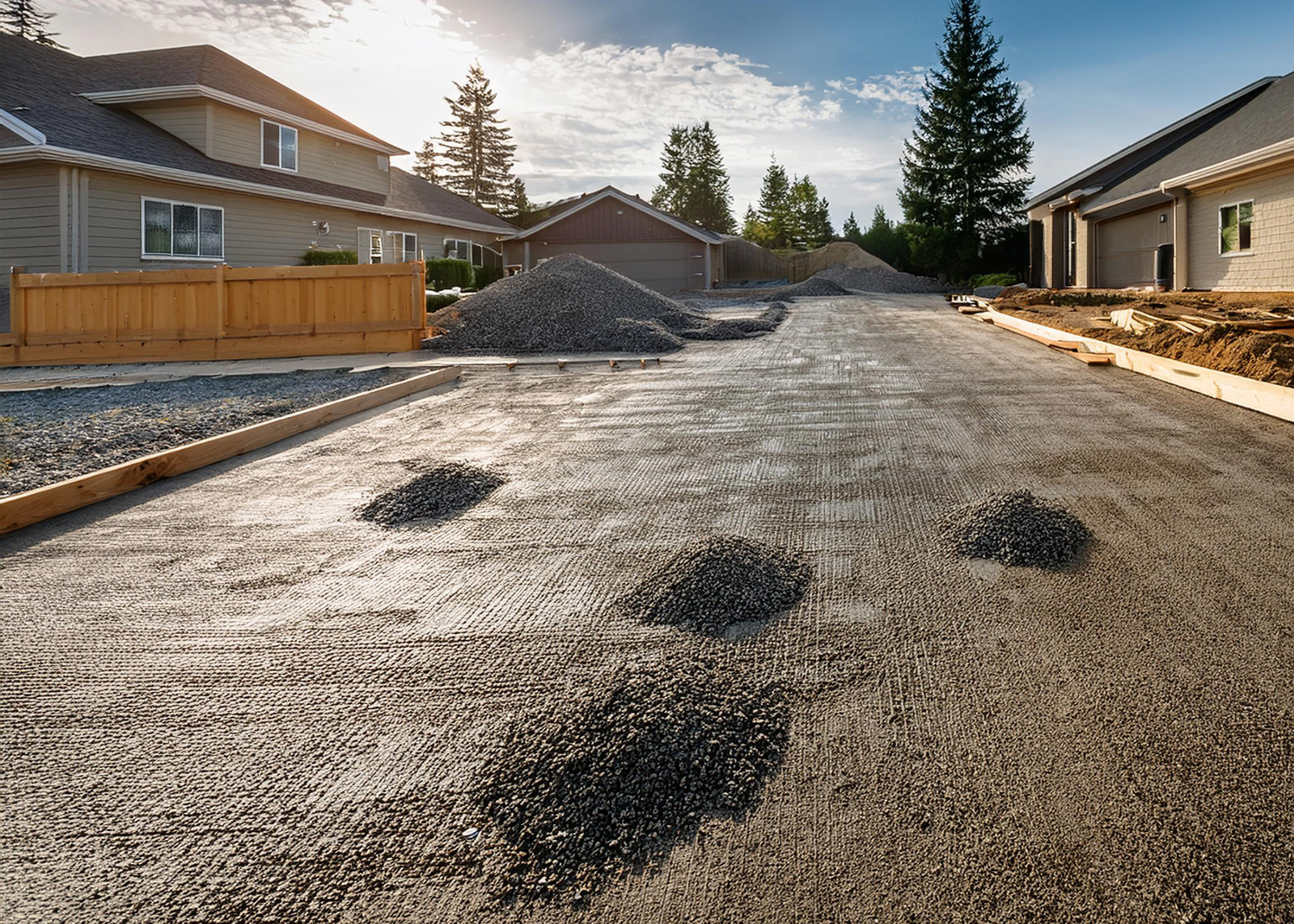 Residential Driveway Build